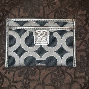 Coach slim credit card holder